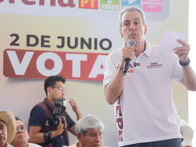Pepe Chedraui encabeza encuestas en la capital poblana