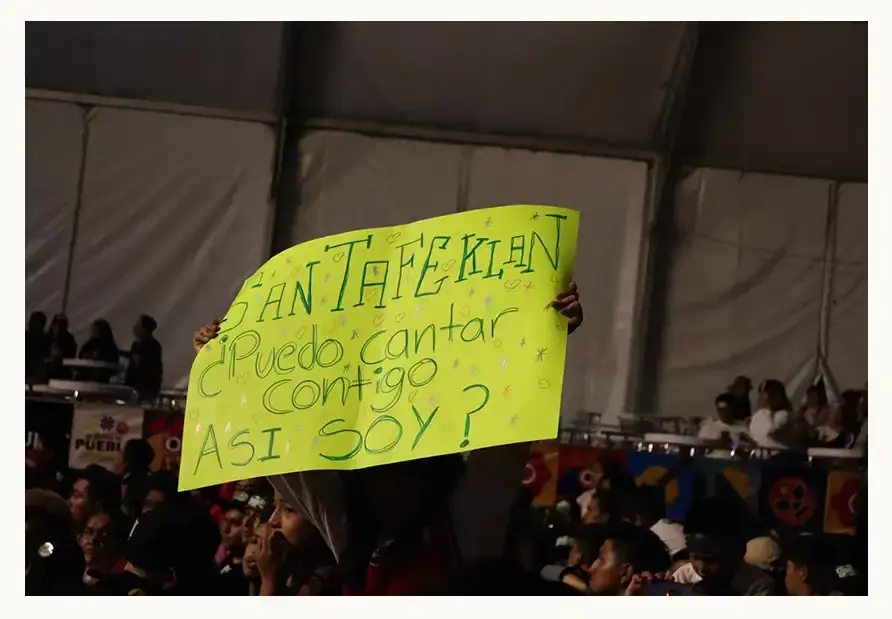 Santa Fe Klan llevó el barrio a la Feria de Puebla 2024