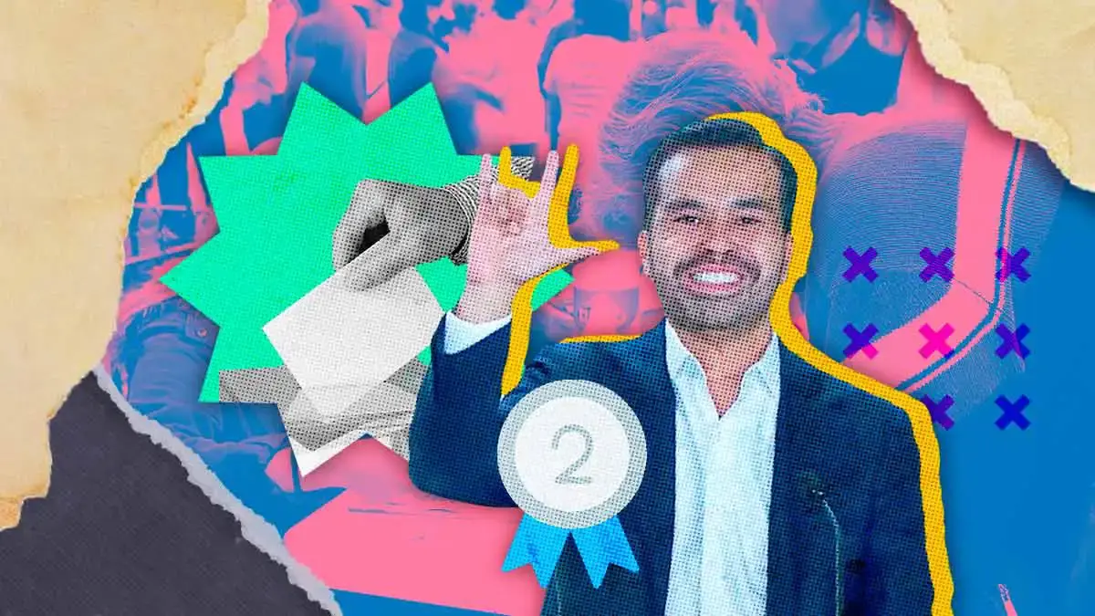 Jorge Álvarez Máynez, segundo lugar de preferencias en el Simulacro Electoral Universitario 2024