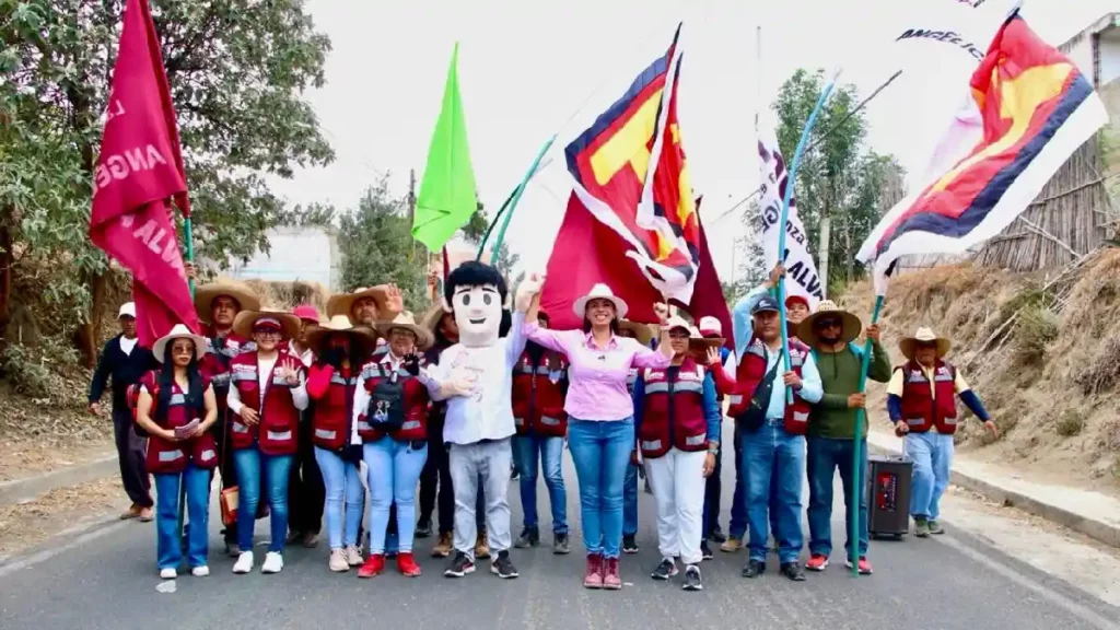 Angélica Alvarado consolidará el Segundo Piso de la Cuarta Transformación en el Distrito 8 de Huejotzingo