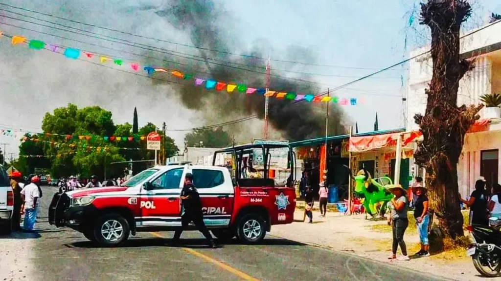 Explosión de taller de pirotecnia causó la muerte de dos personas en Hueyotlipan 