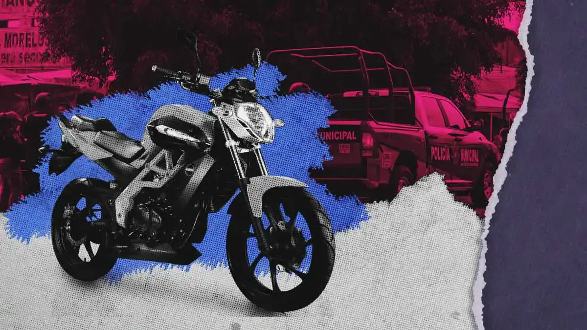 Motociclista derrapó junto al Mercado Morelos, provocó la muerte de Verónica de 17 años