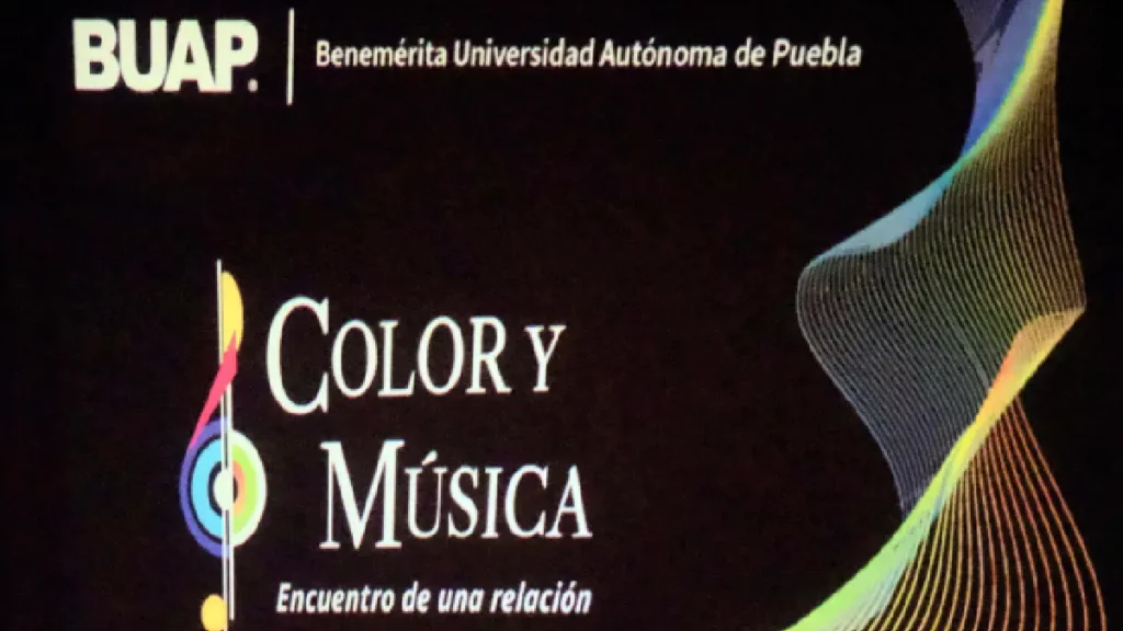 Presenta la BUAP “Color y Música. Encuentro de una relación”, proyecto que conjuga la ciencia y el arte