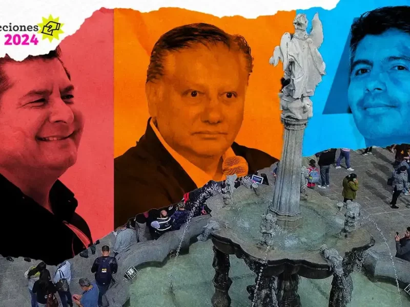 Transmitirán debate entre candidatos a la gubernatura de Puebla en el Zócalo  