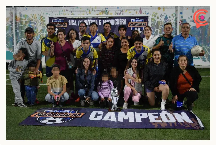 Finaliza con gran éxito la Liga de Fútbol 5 Madriguera 2024; participaron 12 equipos  