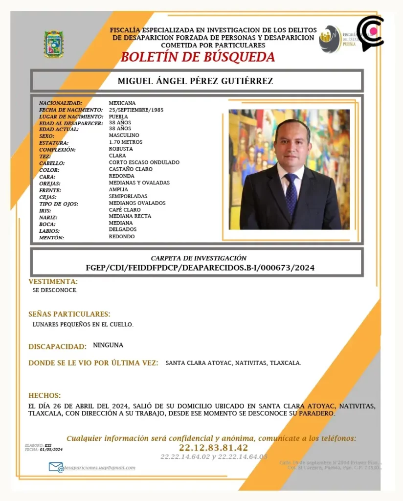 Cuerpo localizado en la colonia Naciones Unidas de Puebla corresponde a exfuncionario de Tlaxcala