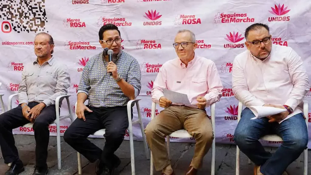 Alistan en Puebla segunda marcha del 2024 de la “Marea Rosa”