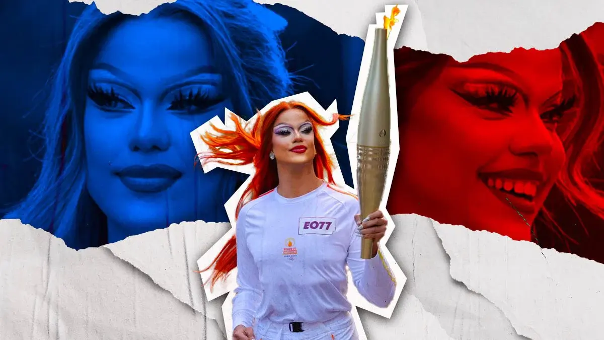 Nicky Doll porta la antorcha de los Juegos Olímpicos París 2024; lanza mensaje de paz