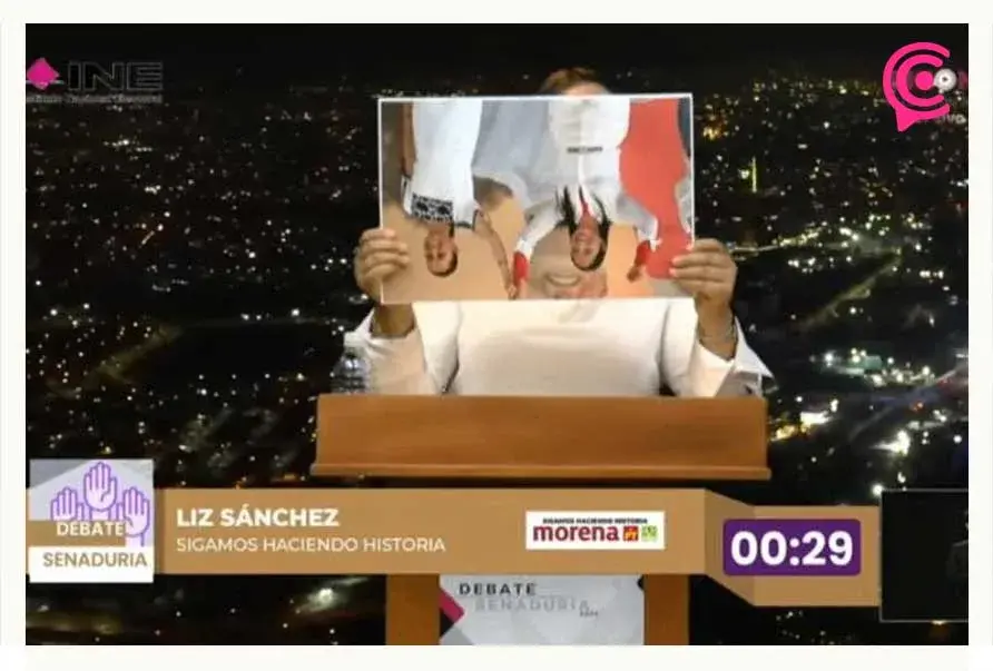 Ana Teresa Aranda y Liz Sánchez protagonizan desangelado debate por el Senado