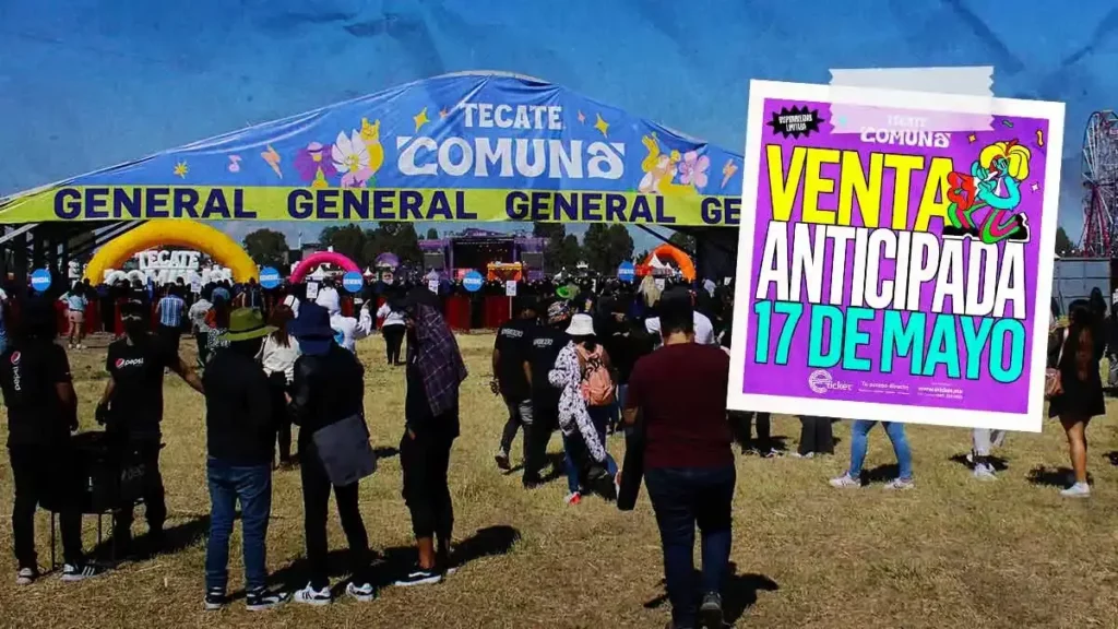 Anuncian venta anticipada del Tecate Comuna en Puebla; estos son los beneficios y detalles