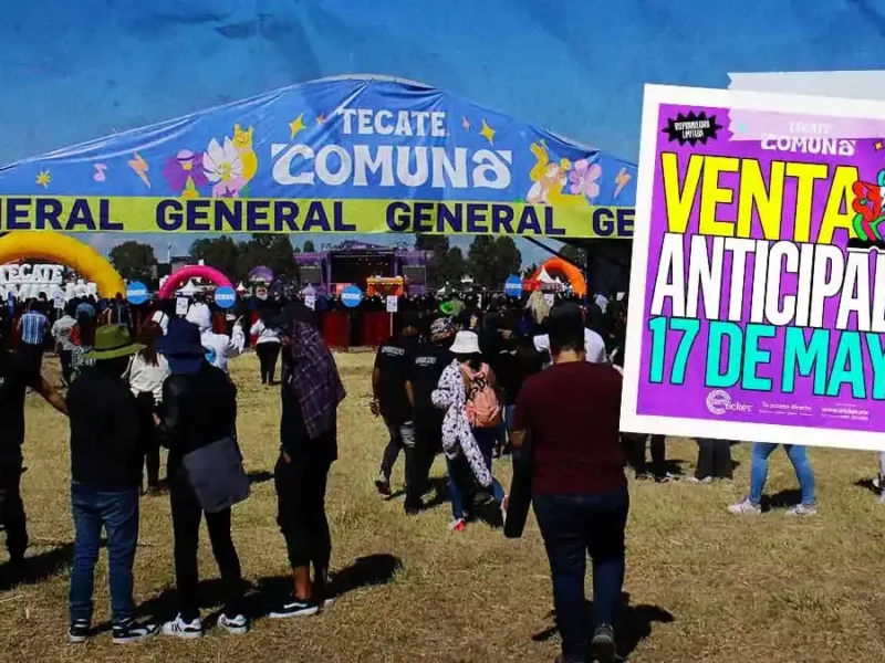Anuncian venta anticipada del Tecate Comuna en Puebla; estos son los beneficios y detalles