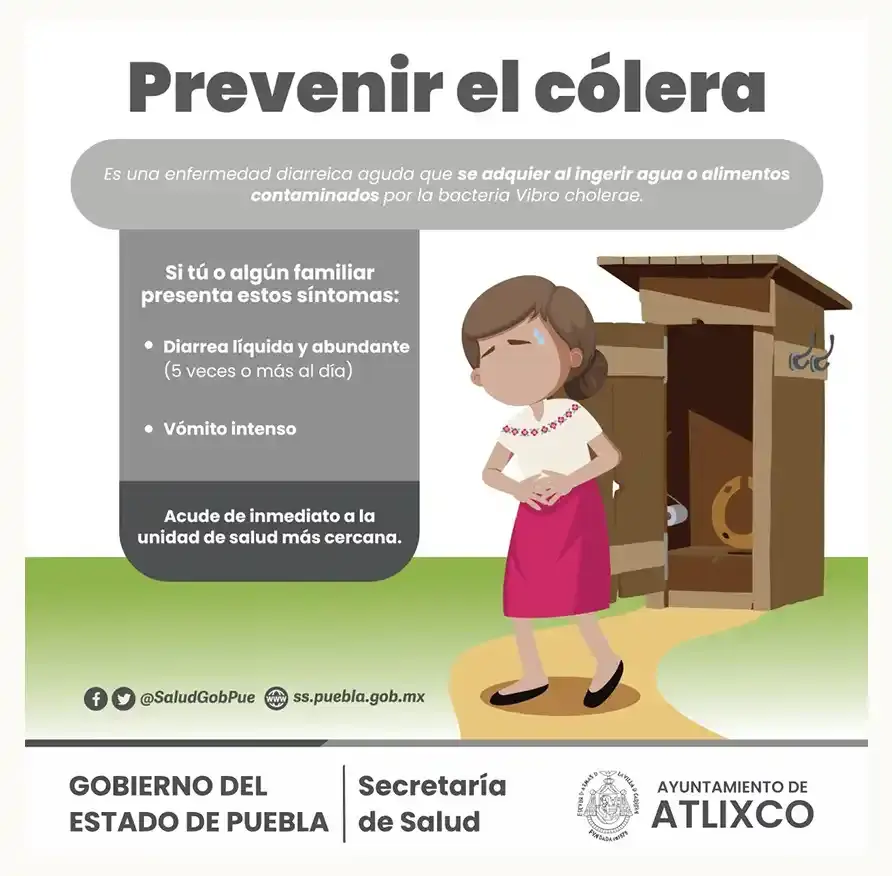 Emite Salud, recomendaciones para prevenir enfermedades diarreicas o cólera por temperaturas extremas