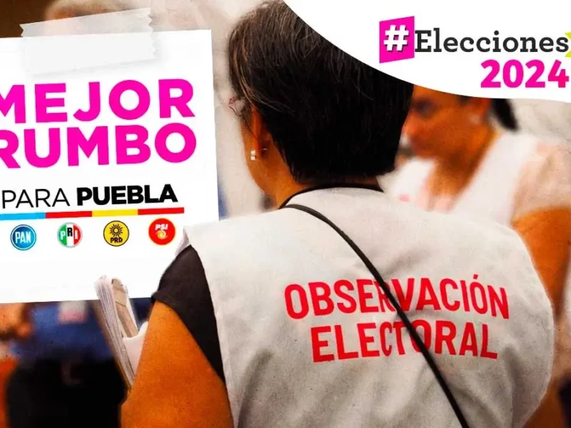 Mejor Rumbo para Puebla buscará observadores electorales internacionales para las elecciones 2024 