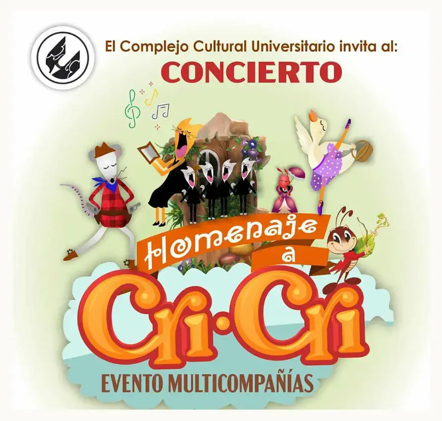 BUAP invita al concierto en homenaje a Cri Cri en el CCU