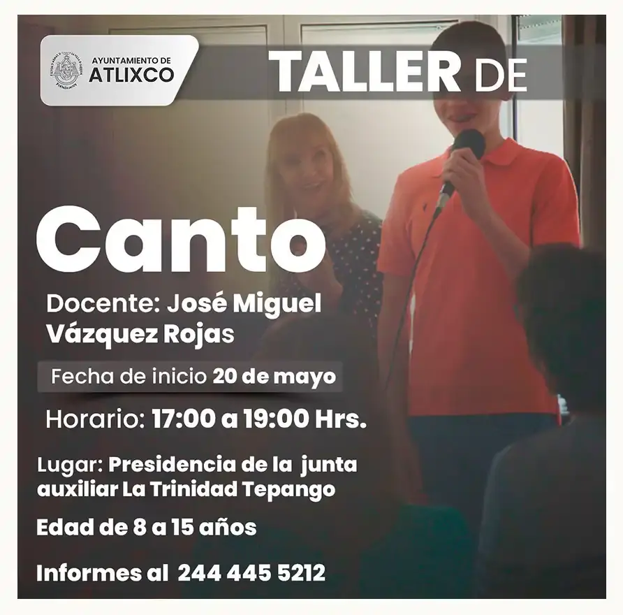 Invita Casa de Cultura de Atlixco a su nuevo ciclo de talleres