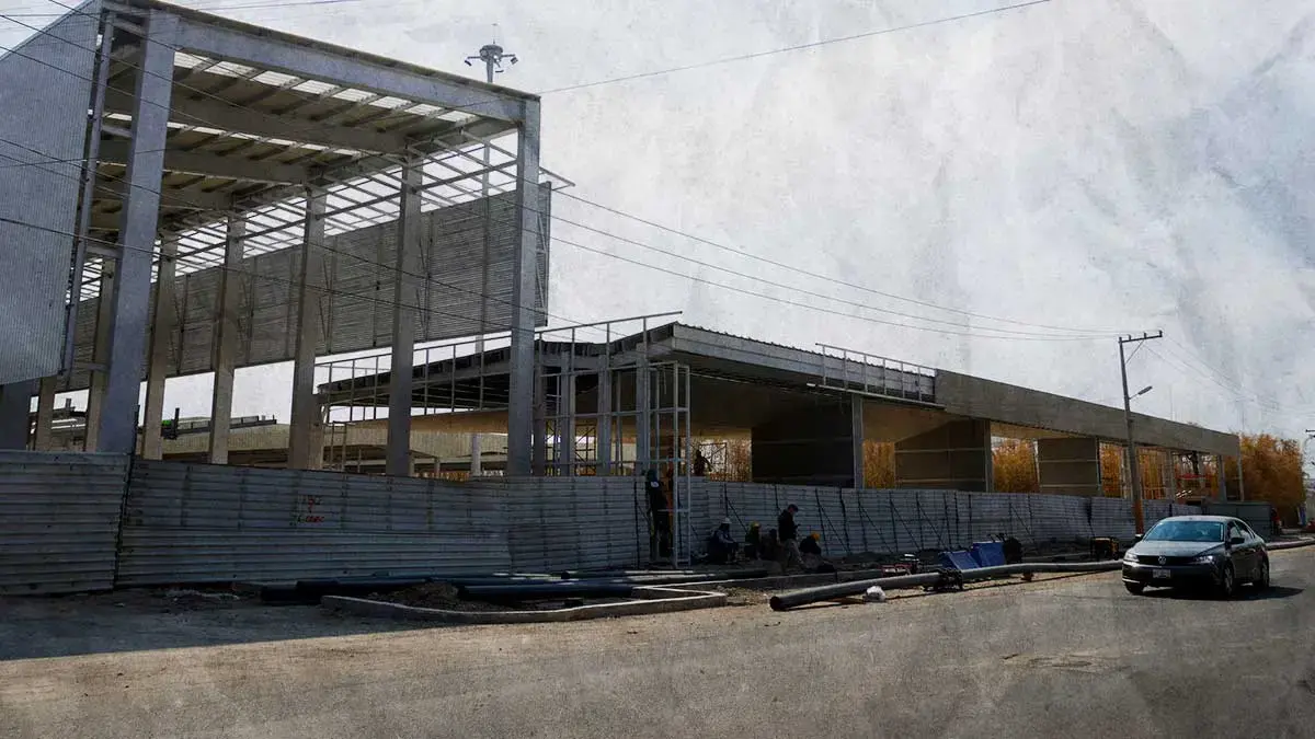 Construcción de la central camionera del sur de Puebla tiene un avance del 85% 