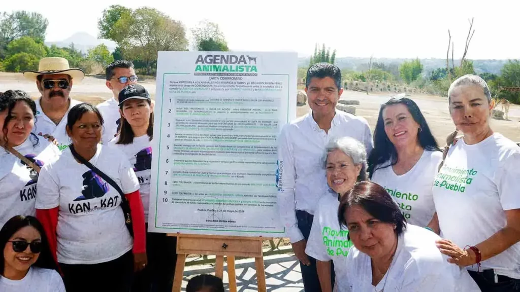 Animalistas de Puebla y Eduardo Rivera se reúnen, estos fueron los compromisos