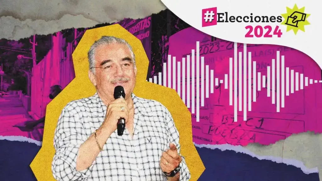 Audio evidencia a Rogelio López Angulo, el candidato de Morena busca reventar la elección en Huauchinango
