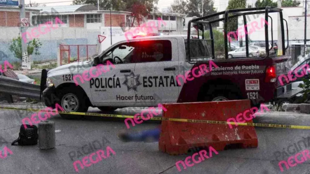 Transeúnte murió atropellado sobre la autopista México-Puebla, el conductor huyó 