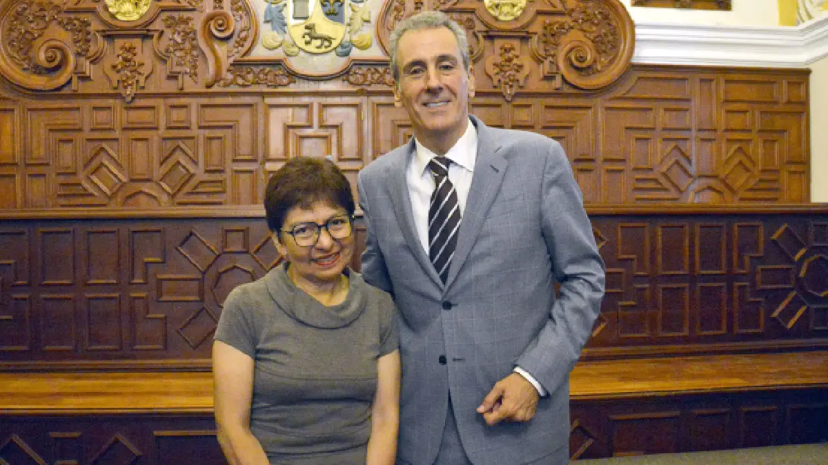 Ante el Consejo Universitario presenta sus propuestas candidato a la presidencia municipal de Puebla por la coalición Sigamos Haciendo Historia