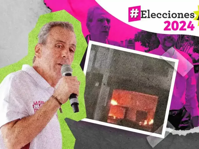 Pepe Chedraui denuncia ataque con bombas molotov en sus oficinas en Las Ánimas  