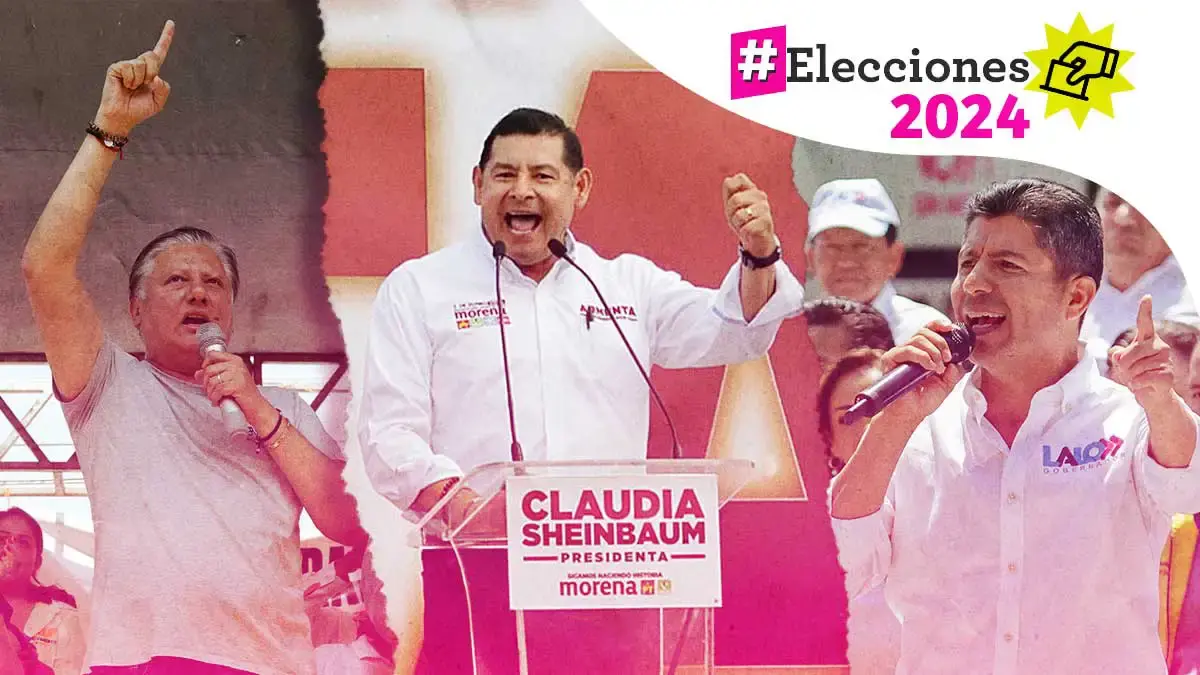 Candidatos a la gubernatura de Puebla reunieron 100 mil personas en sus cierres de campaña