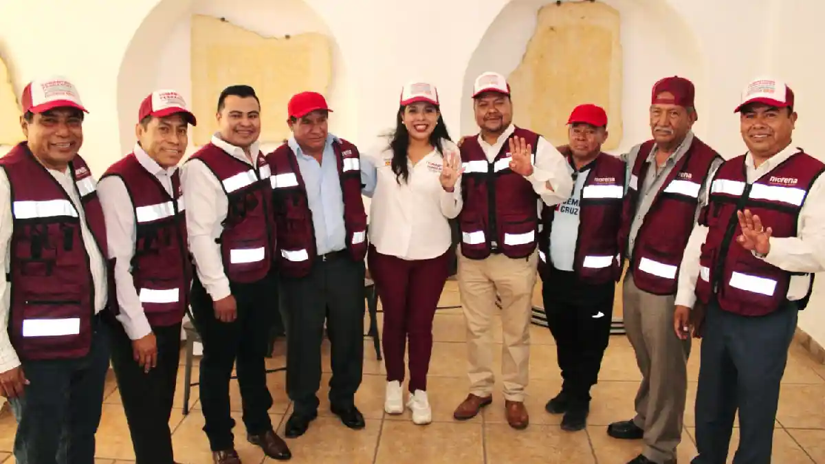 Ocho presidentes auxiliares de San Pedro Cholula, en el equipo ganador de Tonantzin Fernández