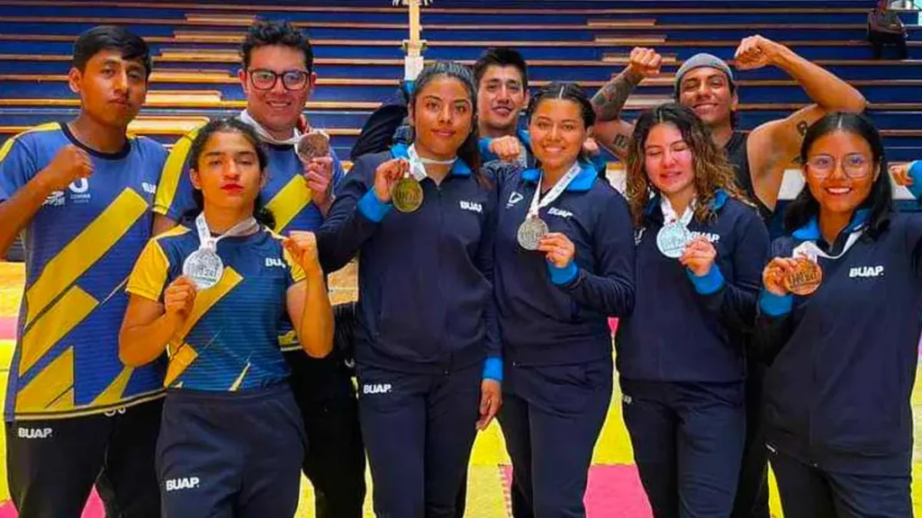 BUAP consigue seis medallas en kick boxing en la Universiada Nacional 2024