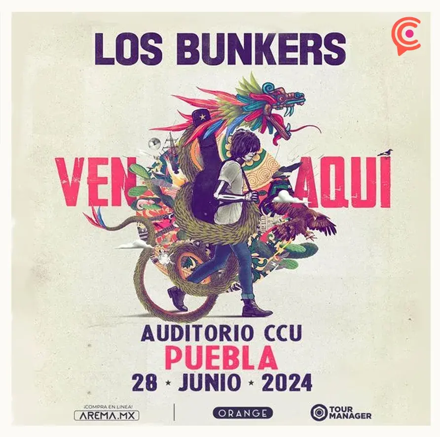 Los Bunkers regresan a Puebla con un concierto en el Auditorio del CCU