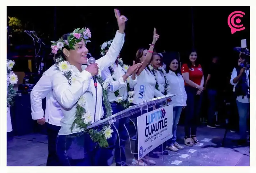 En cierre de campaña, Lupita Cuautle asegura que operan fraude electoral en su contra  