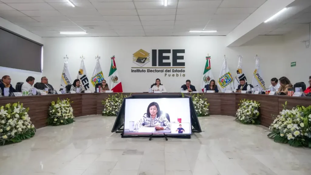 IEE instala Sesión Permanente de la Jornada Electoral en Puebla