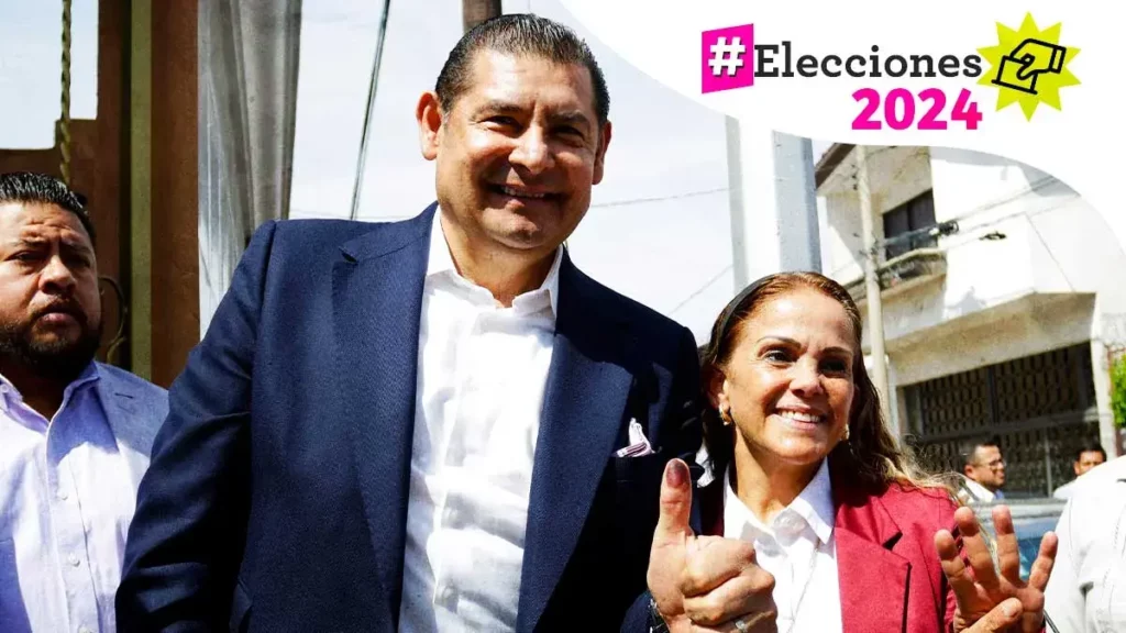 Alejandro Armenta se proclama gobernador electo de Puebla, ante primeros resultados del PREP