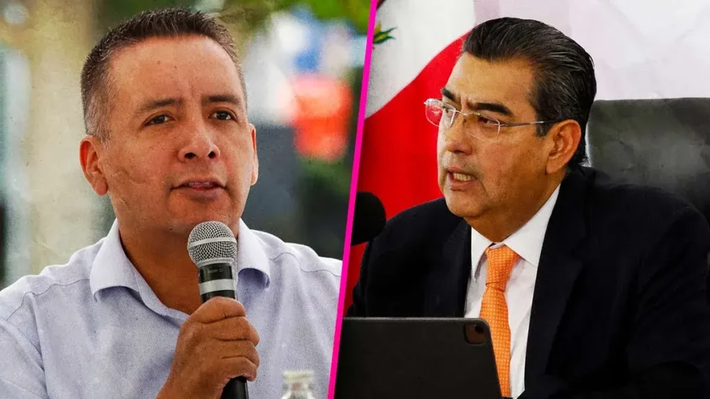 Por narcolaboratorio en San Andrés Cholula, Edmundo Tlatehui se reunió con el gobernador de Puebla 