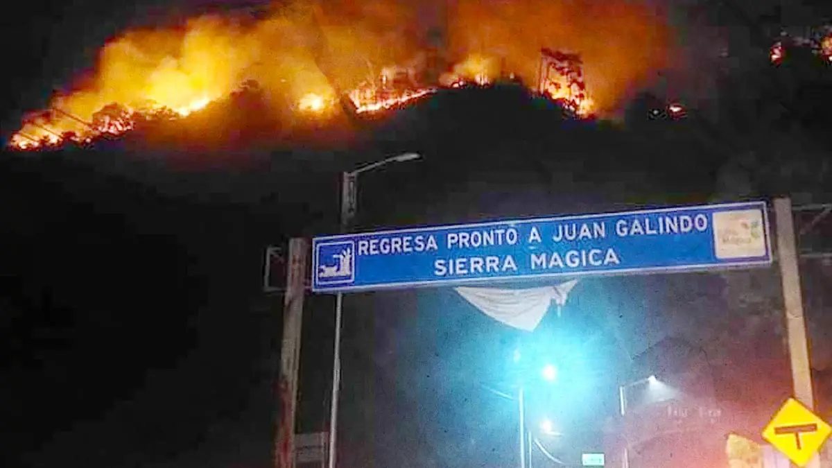 De enero a junio de este 2024, se han registrado en Puebla 400 incendios forestales