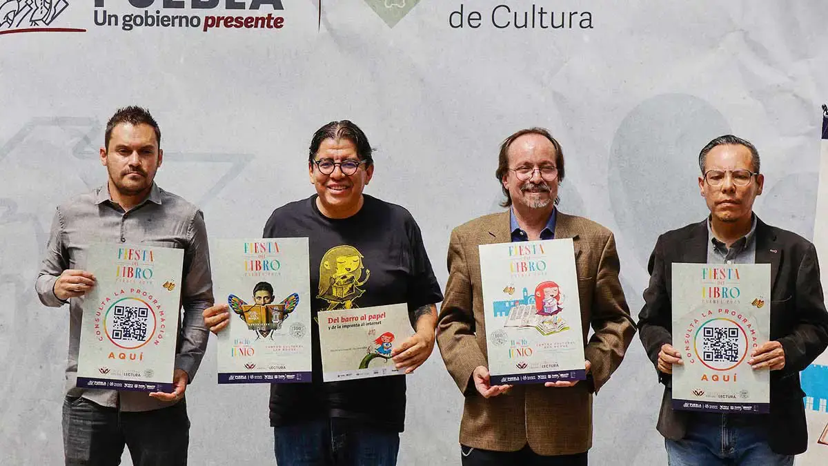 Municipio y estado de Puebla invitan a la fiesta del libro 2024