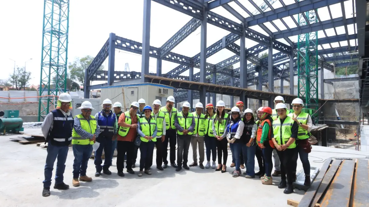 Avance significativo presenta construcción de nueva sede del Congreso del Estado