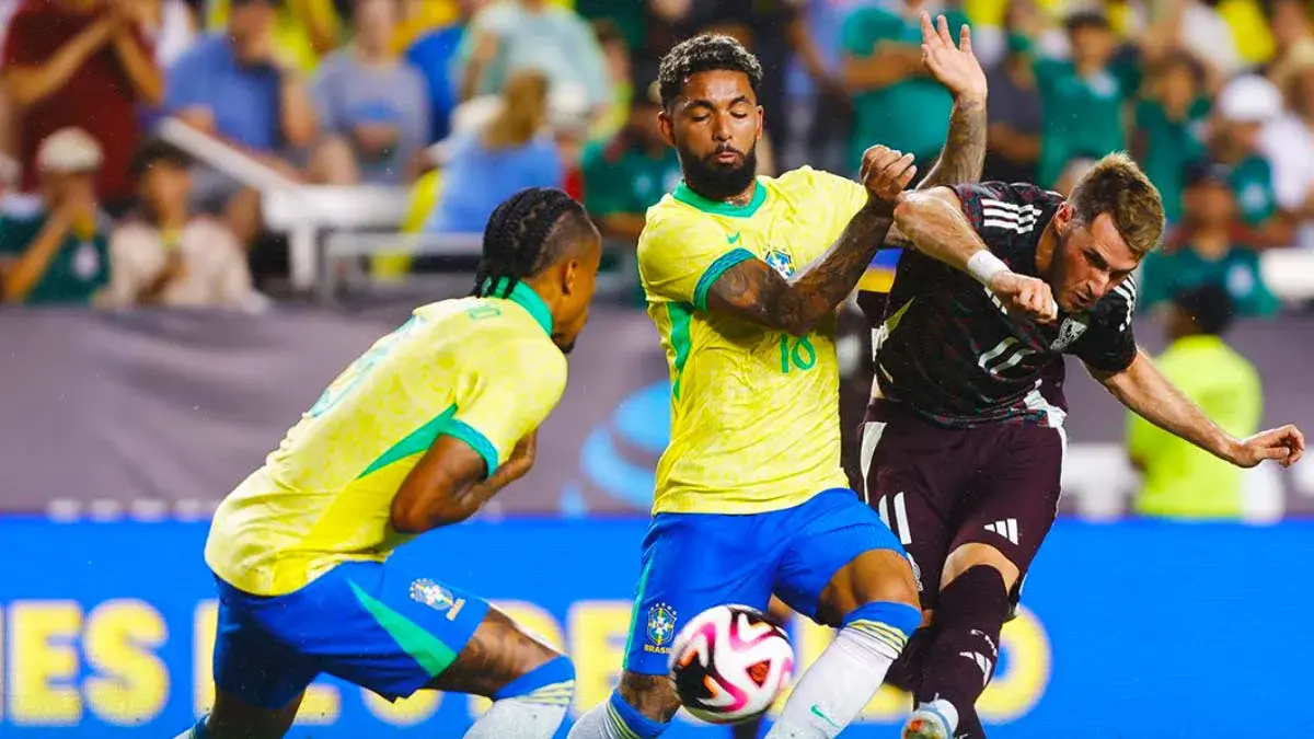 Selección Mexicana sufrió derrota ante Brasil previo a la Copa América 2024 