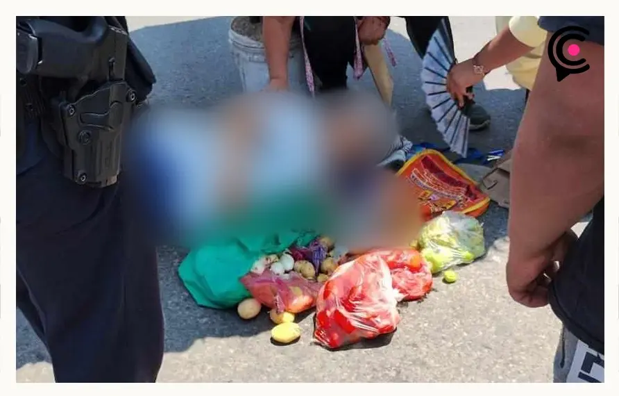 Ruta 68 atropella y mata a mujer de la tercera edad frente al mercado Morelos