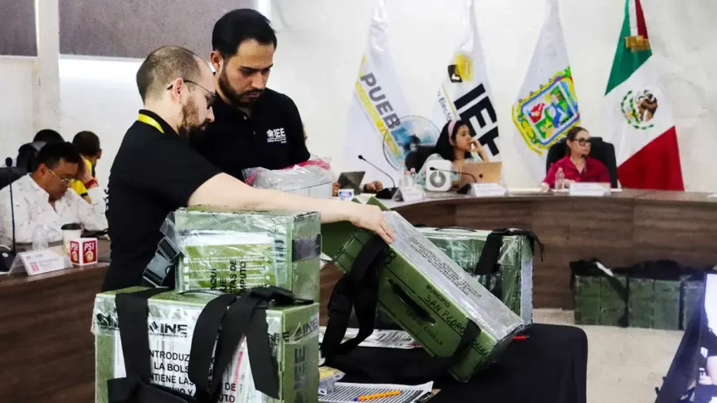 Avance de cómputos supletorios en el IEE Puebla es del 33%