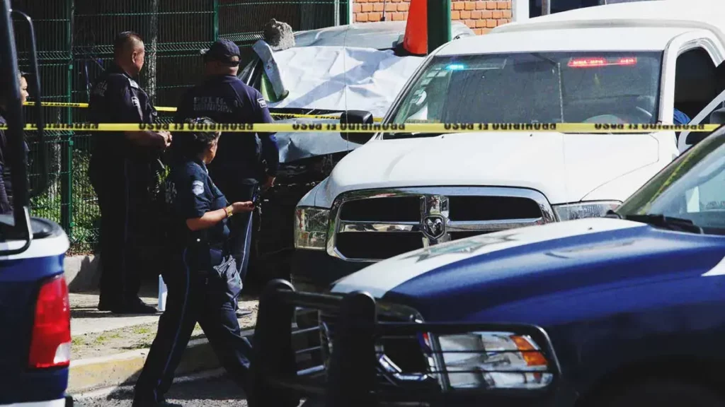 Hombre baleado en Colegio Camino Real está relacionado con cobro de piso y extorsiones