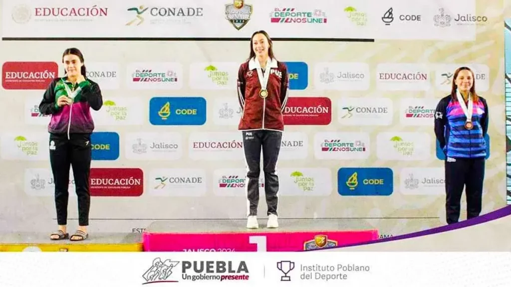 Puebla suma 66 medallas en lo que va de los Juegos nacionales Conade 2024