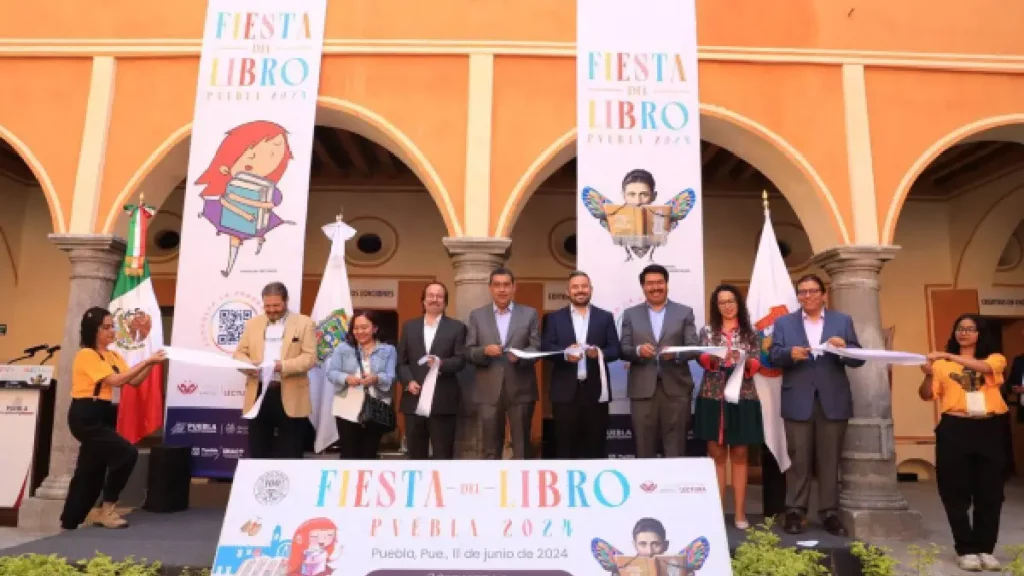 Comienza en Puebla capital la fiesta del libro 2024