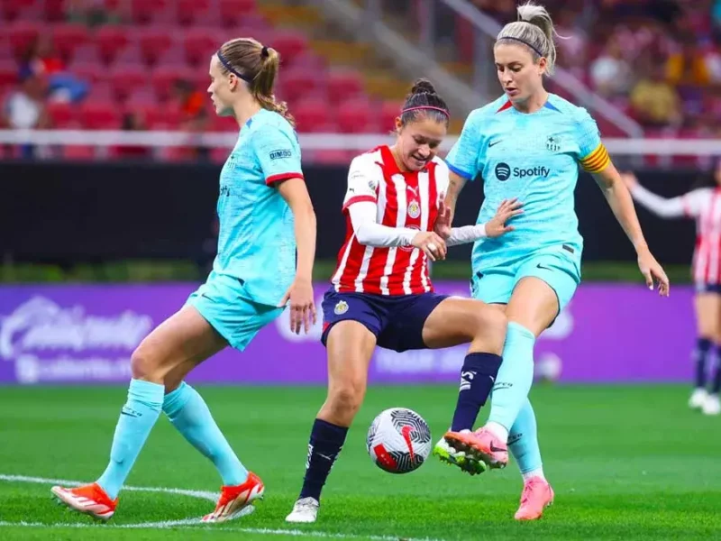 AC Milan y Barcelona ganan partidos amistosos ante equipos de la Liga MX Femenil  