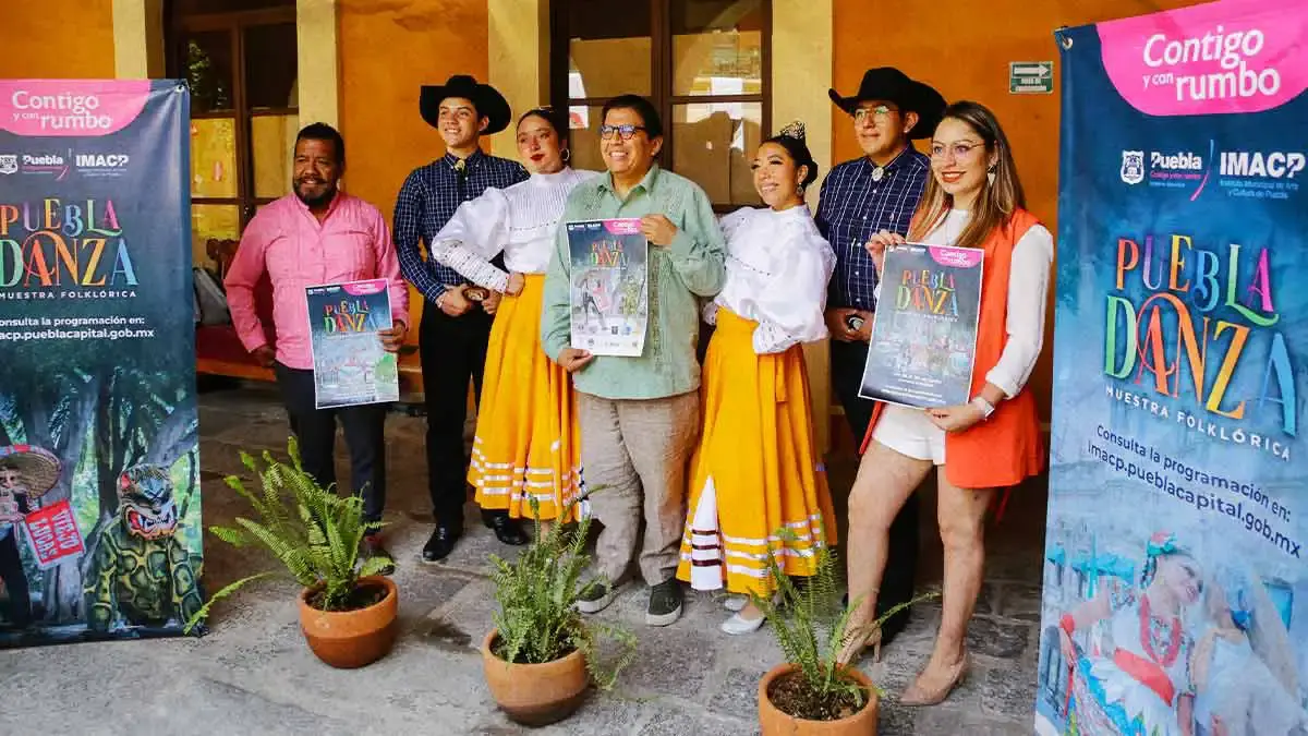 IMACP anuncia programa de Puebla Danza: muestra folklórica 2024