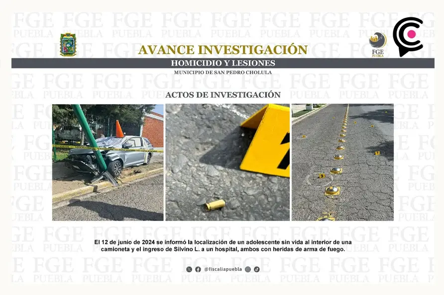 Sicario del Colegio Camino Real disparó nueve veces del lado del copiloto, mató a Dominic