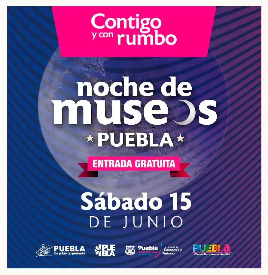 Ayuntamiento de Puebla celebra la sexta edición de Noche de Museos en este 2024