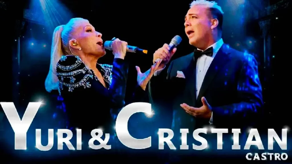 Yuri y Cristian Castro derrochan talento en el Auditorio GNP Seguros en Puebla  