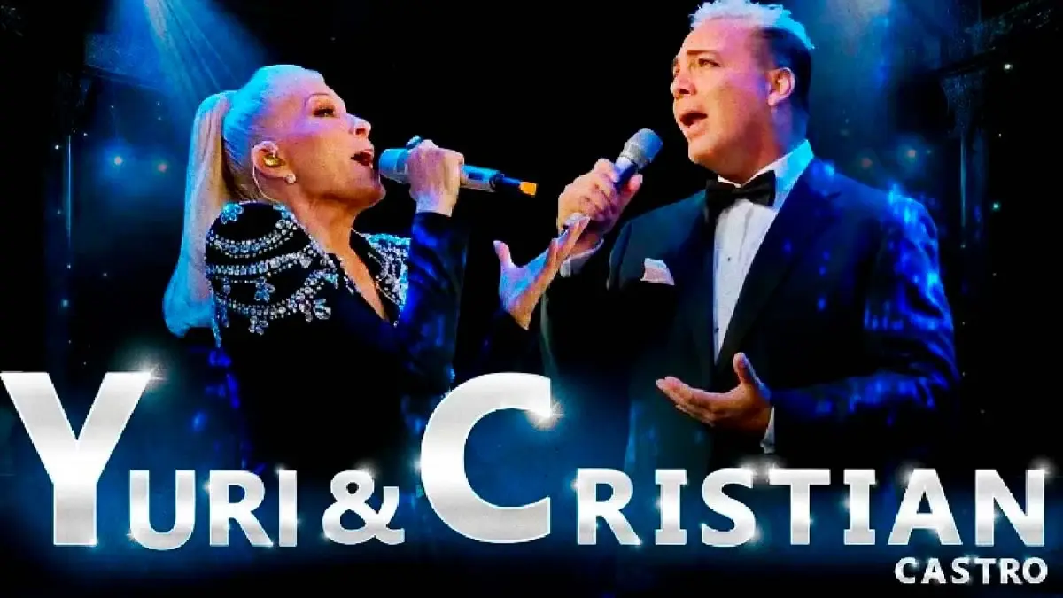 Yuri y Cristian Castro derrochan talento en el Auditorio GNP Seguros en Puebla  