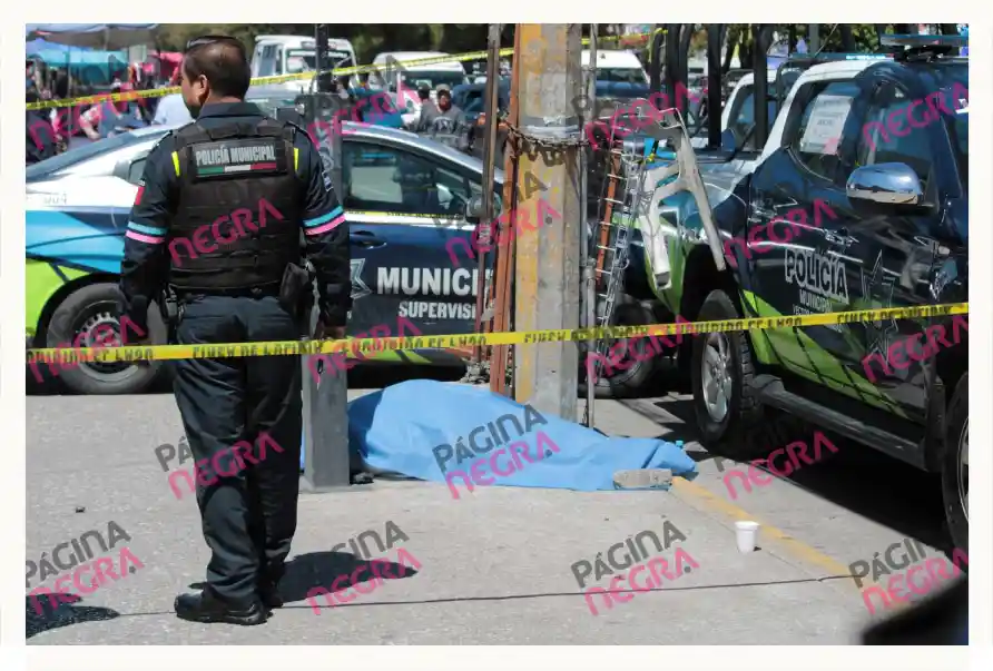 “El Chaparro” murió frente al restaurante VIPS Puebla CAPU