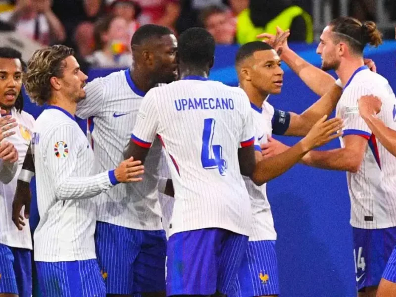 Francia consigue apretada victoria ante Austria en su presentación en la Eurocopa 2024